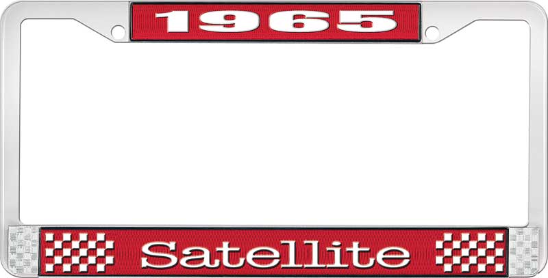 www.sixpackmotors-shop.ch - 1965 SATELLITE LICENSE PL